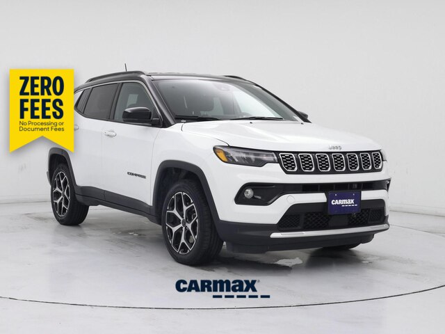 White 2025 Jeep Compass SUV / Crossover Four-Wheel Drive Automatic