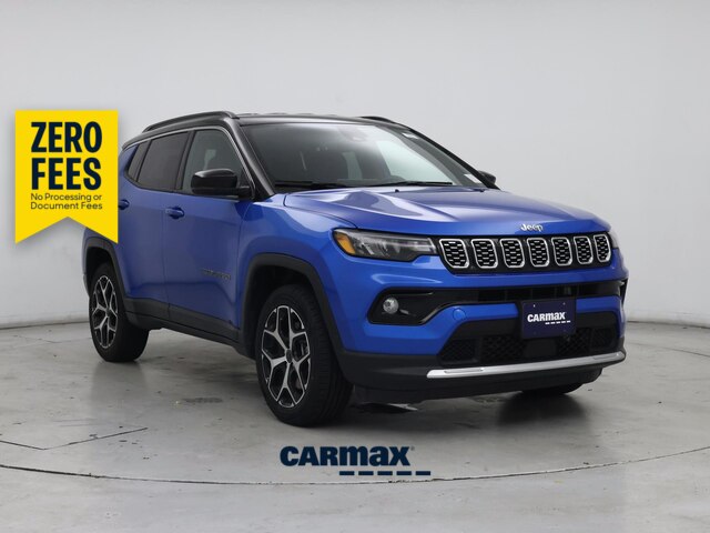 Blue 2025 Jeep Compass SUV / Crossover Four-Wheel Drive Automatic