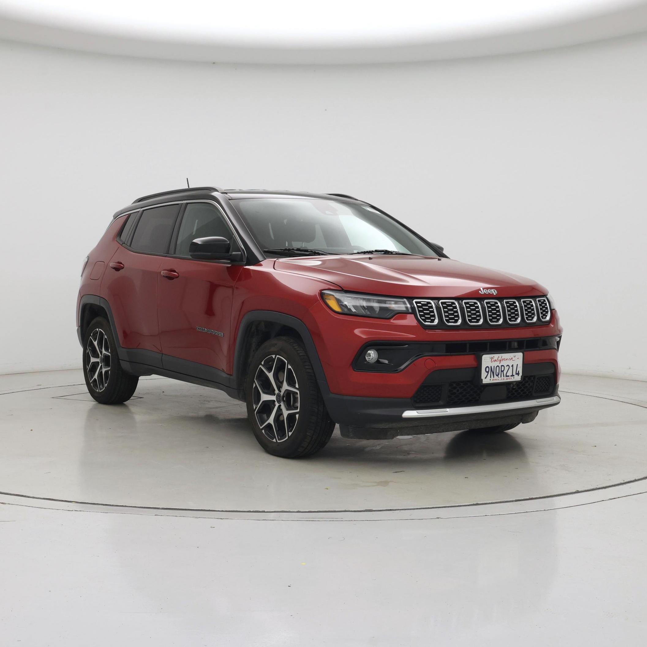 Red 2025 Jeep Compass SUV / Crossover Four-Wheel Drive Automatic
