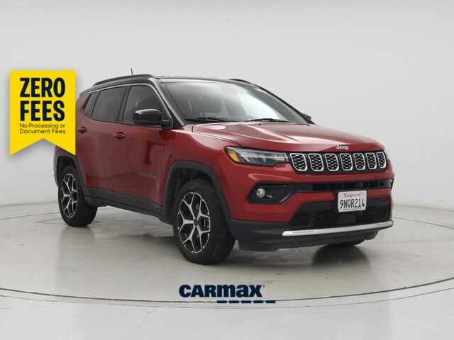 Red 2025 Jeep Compass SUV / Crossover Four-Wheel Drive Automatic