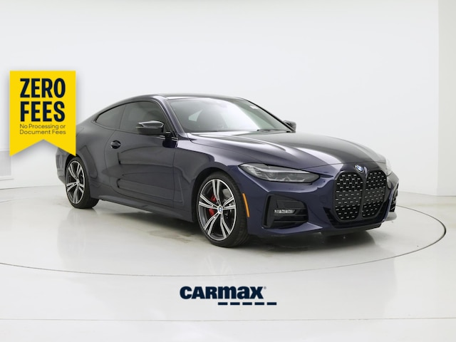 Blue 2024 BMW 4 Series Coupe Rear-Wheel Drive Automatic