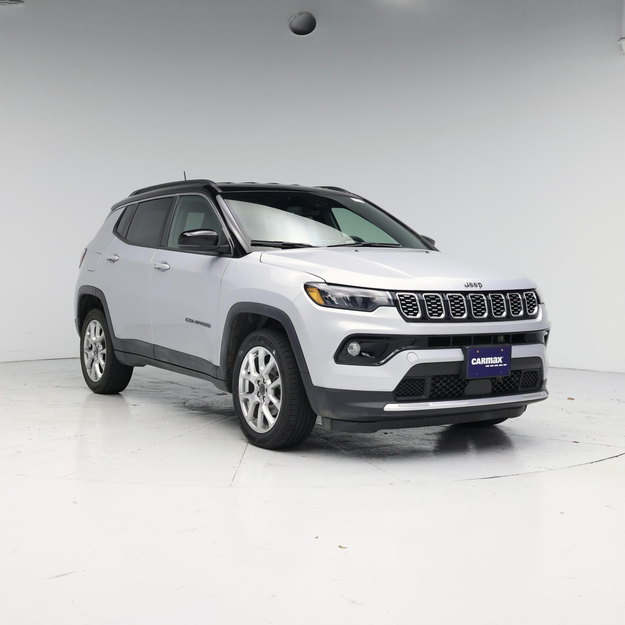 Silver 2025 Jeep Compass SUV / Crossover Four-Wheel Drive Automatic