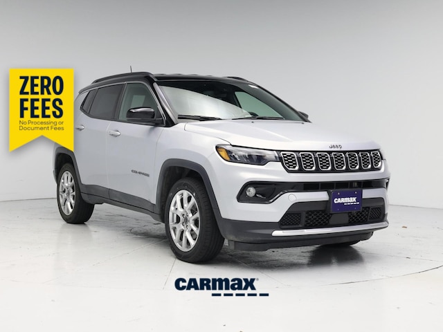 Silver 2025 Jeep Compass SUV / Crossover Four-Wheel Drive Automatic