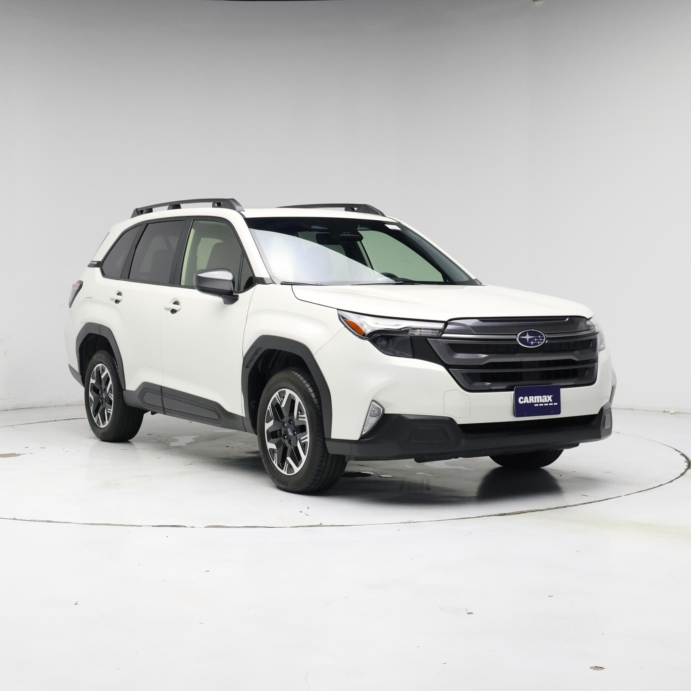 White 2025 Subaru Forester SUV / Crossover All-Wheel Drive Automatic