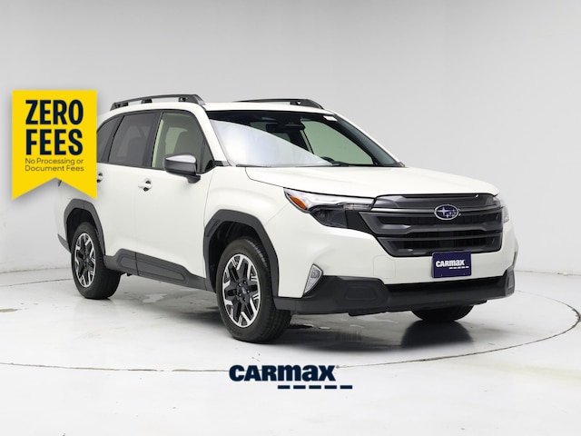 White 2025 Subaru Forester SUV / Crossover All-Wheel Drive Automatic