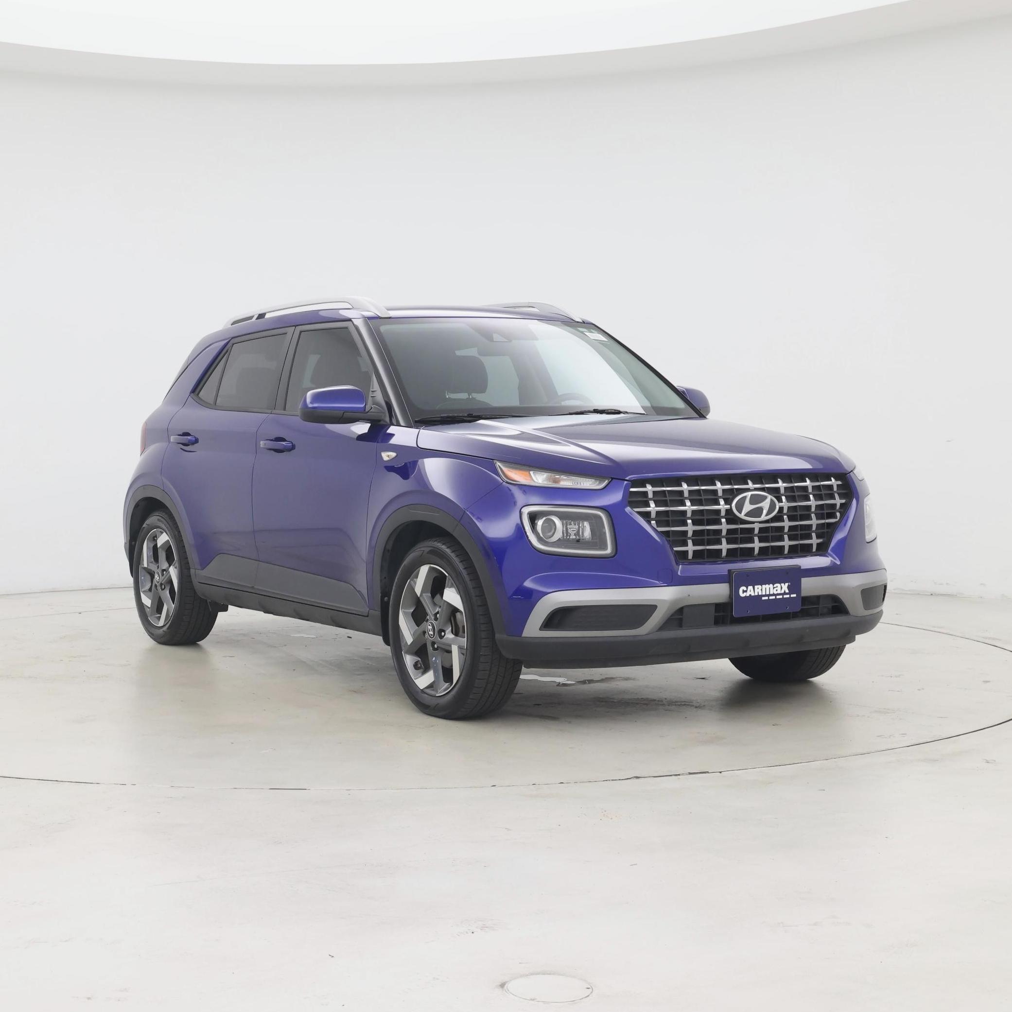 Blue 2022 Hyundai Venue SUV / Crossover Front-Wheel Drive Automatic