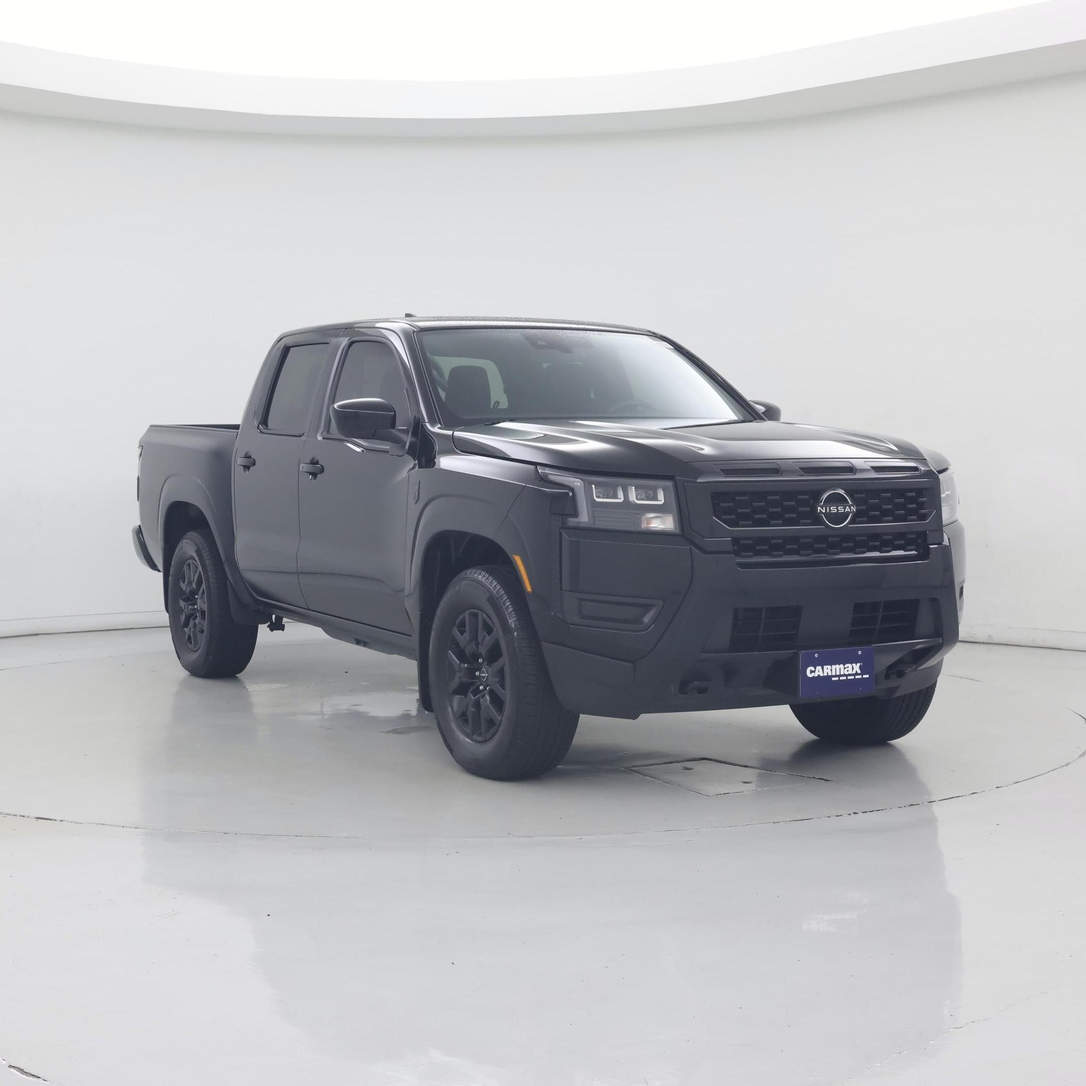 Black 2026 Nissan Frontier Pickup Truck Four-Wheel Drive Automatic