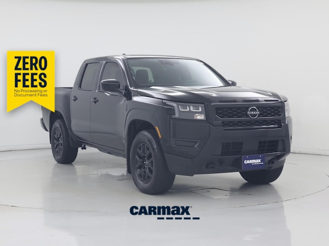 Black 2026 Nissan Frontier Pickup Truck Four-Wheel Drive Automatic
