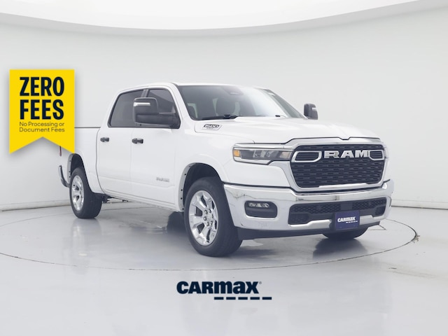 White 2025 RAM 1500 Pickup Truck Automatic
