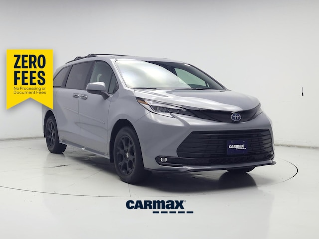 Gray 2025 Toyota Sienna Minivan All-Wheel Drive Automatic