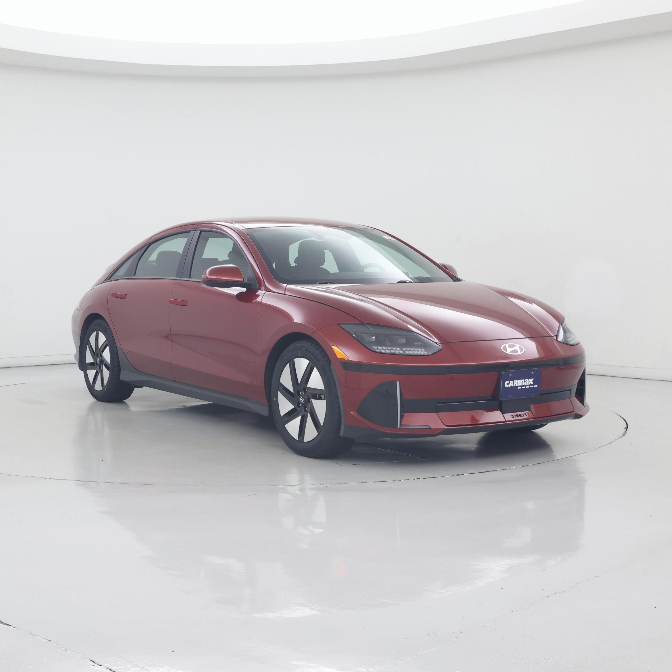 Red 2023 Hyundai Ioniq 6 Sedan Rear-Wheel Drive Automatic