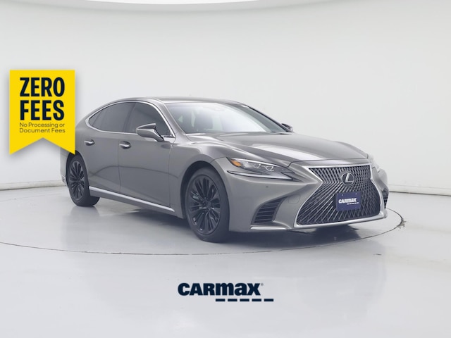 Silver 2020 Lexus LS Sedan Rear-Wheel Drive Automatic