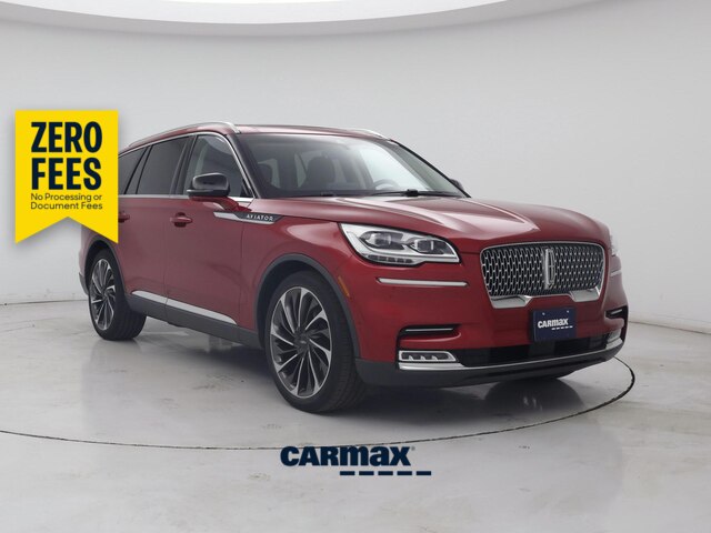 Red 2020 Lincoln Aviator SUV / Crossover All-Wheel Drive Automatic