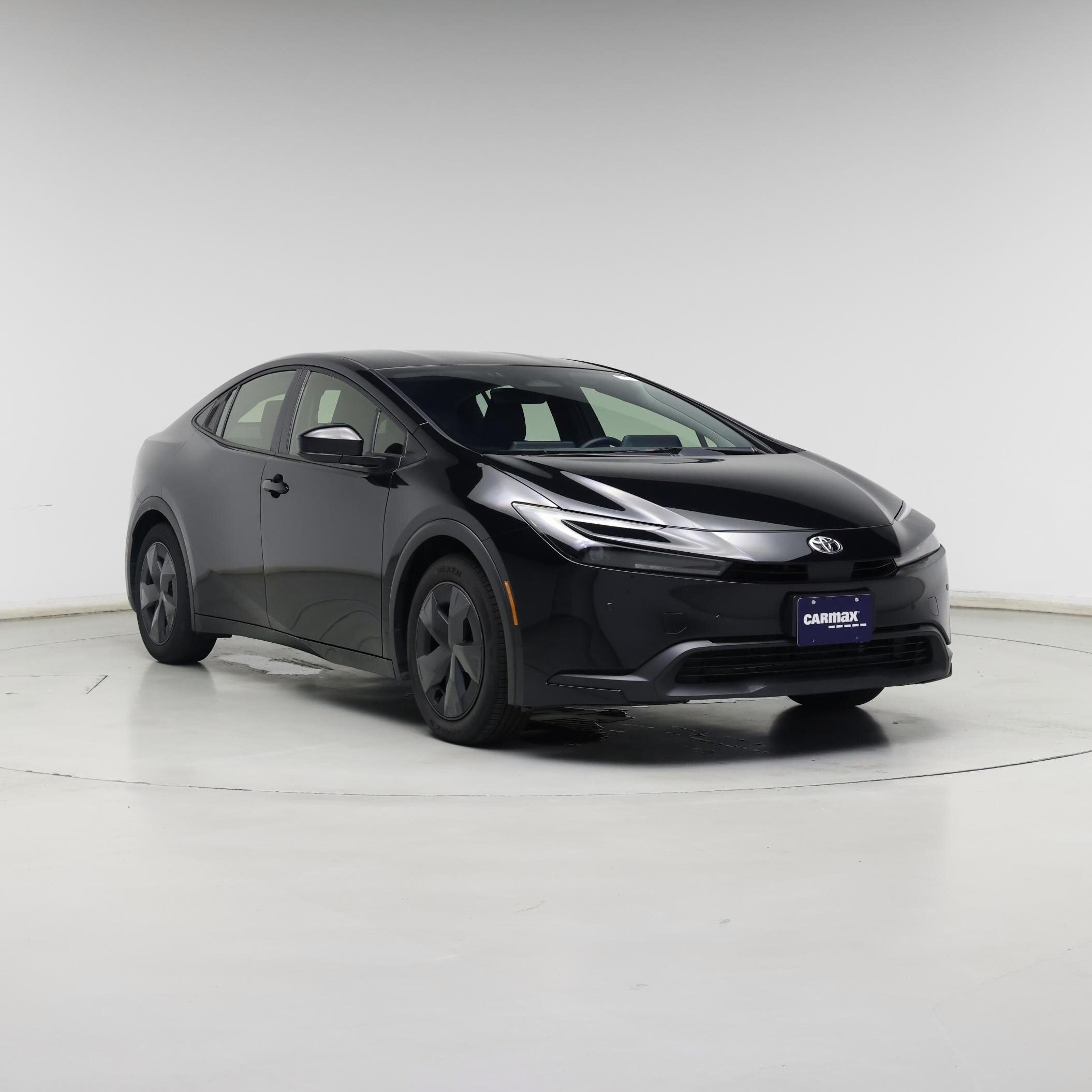 Black 2025 Toyota Prius Hatchback Front-Wheel Drive Automatic