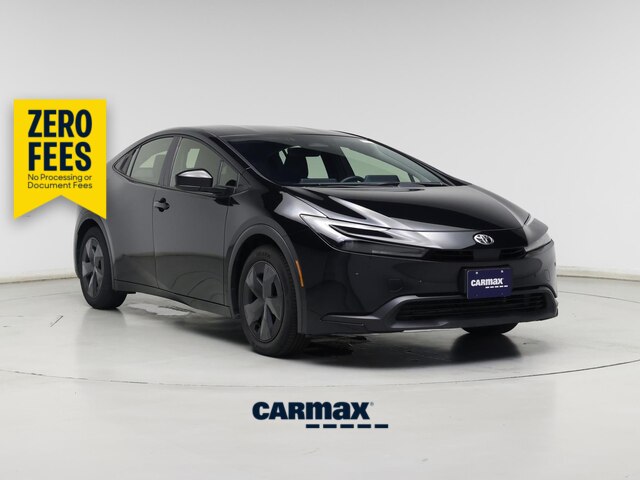 Black 2025 Toyota Prius Hatchback Front-Wheel Drive Automatic