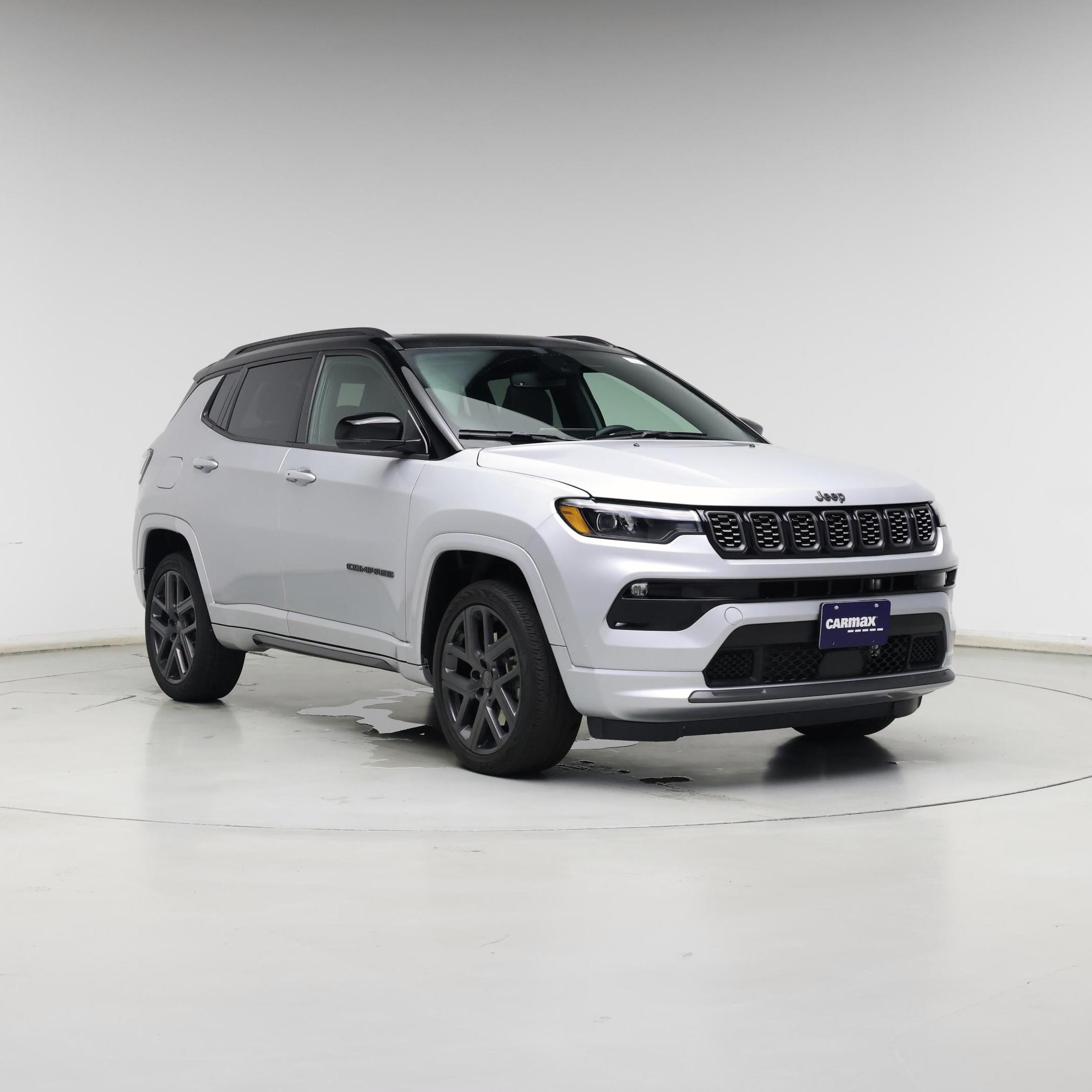 Silver 2024 Jeep Compass SUV / Crossover Four-Wheel Drive Automatic