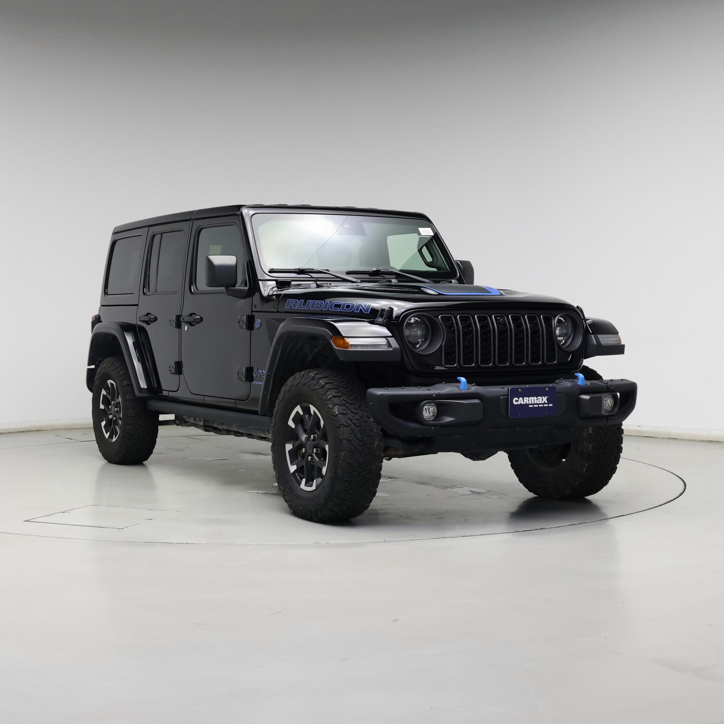 Black 2024 Jeep Wrangler 4xe SUV / Crossover Four-Wheel Drive Automatic