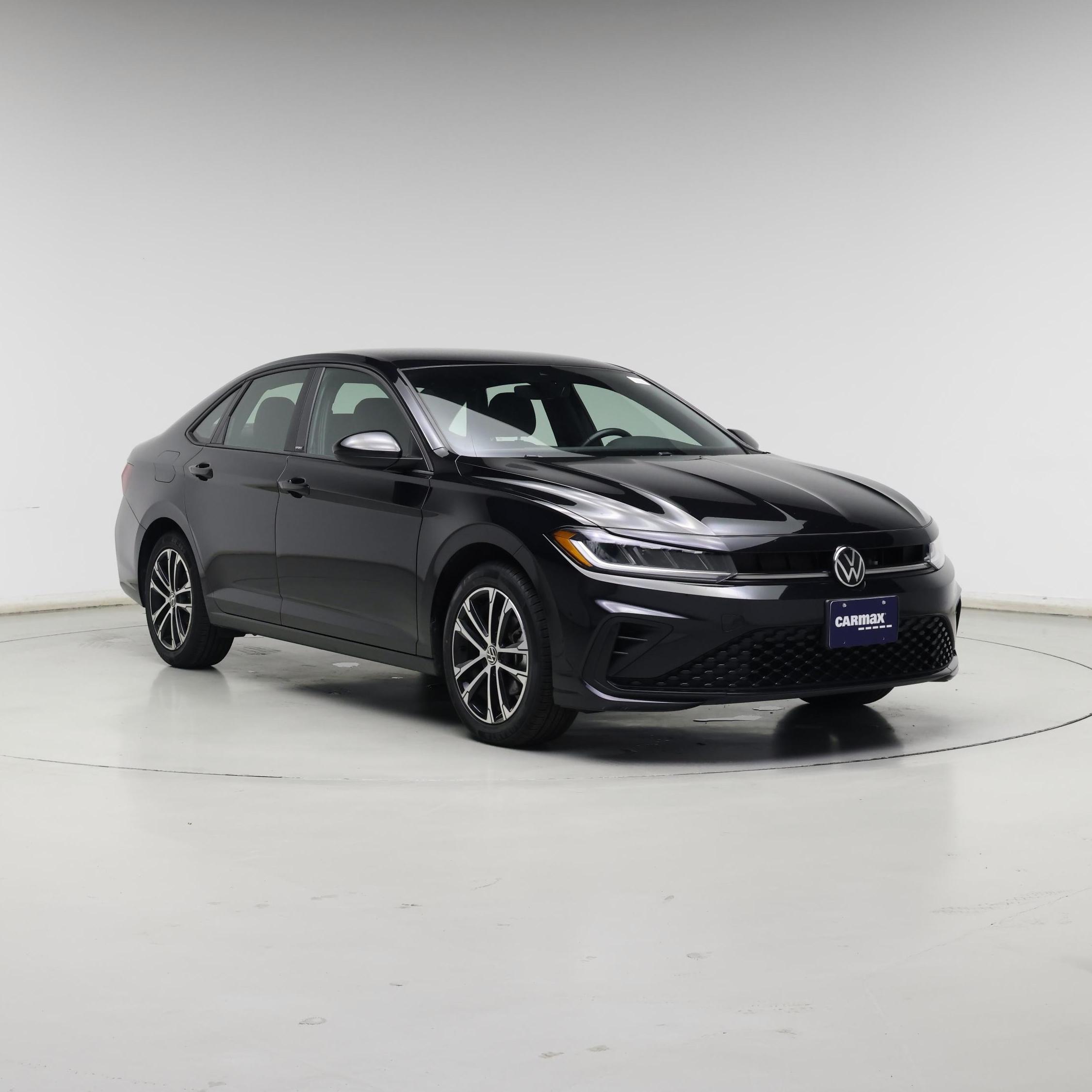 Black 2025 Volkswagen Jetta Sedan Front-Wheel Drive Automatic