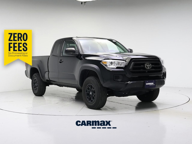 Black 2022 Toyota Tacoma Pickup Truck Four-Wheel Drive Automatic