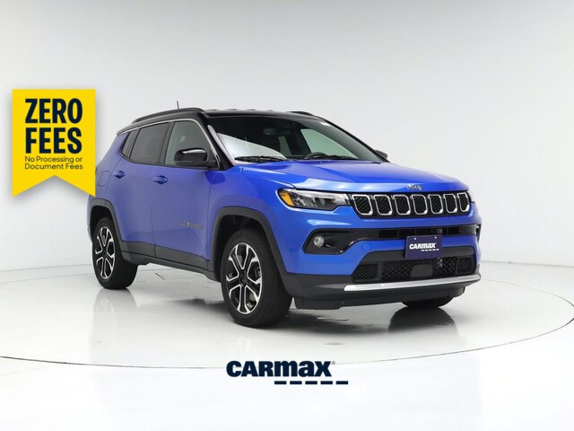 Blue 2024 Jeep Compass SUV / Crossover Four-Wheel Drive Automatic