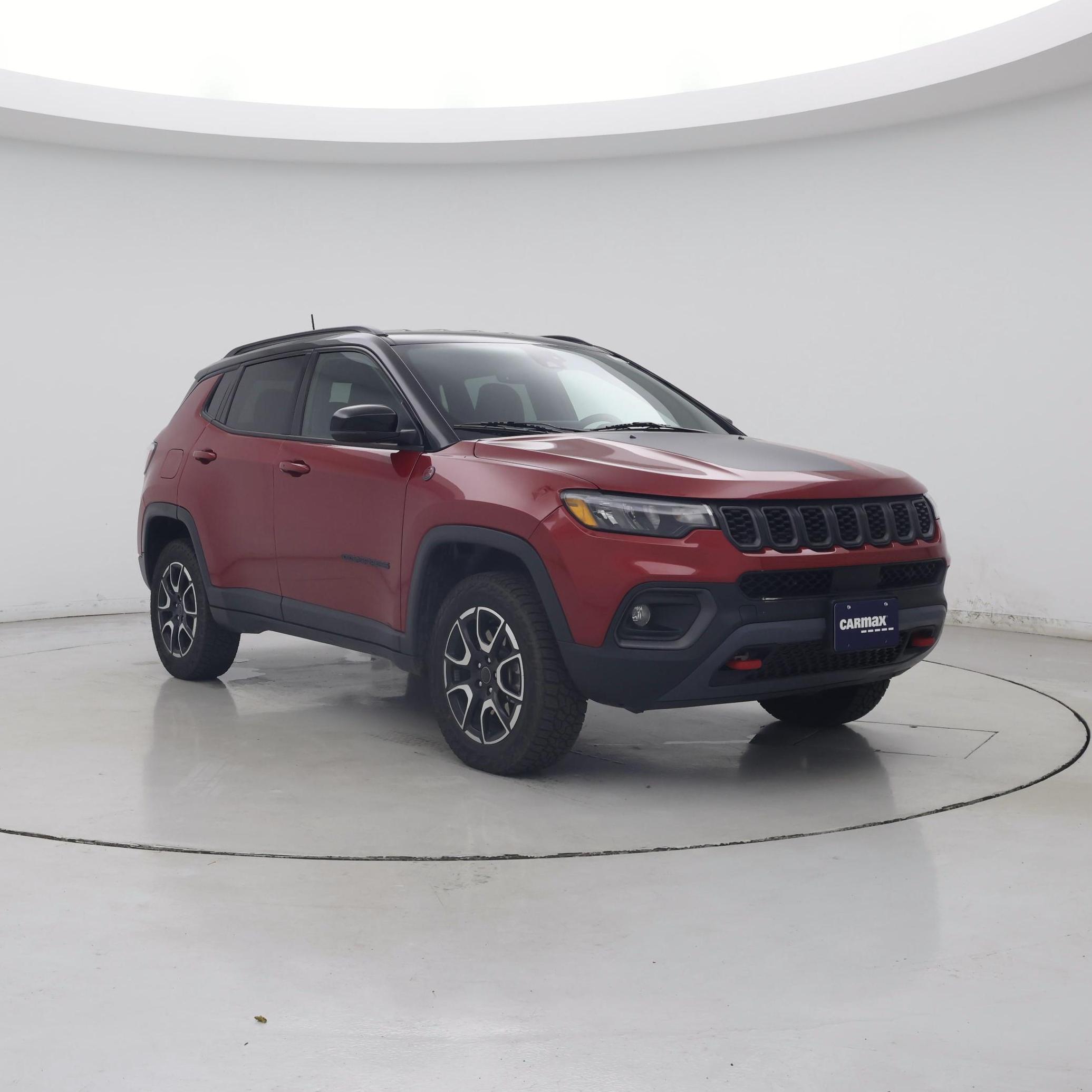 Red 2025 Jeep Compass SUV / Crossover Four-Wheel Drive Automatic