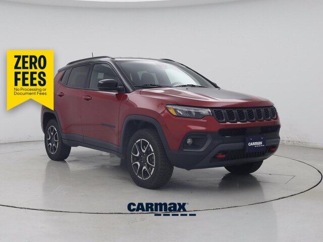Red 2025 Jeep Compass SUV / Crossover Four-Wheel Drive Automatic