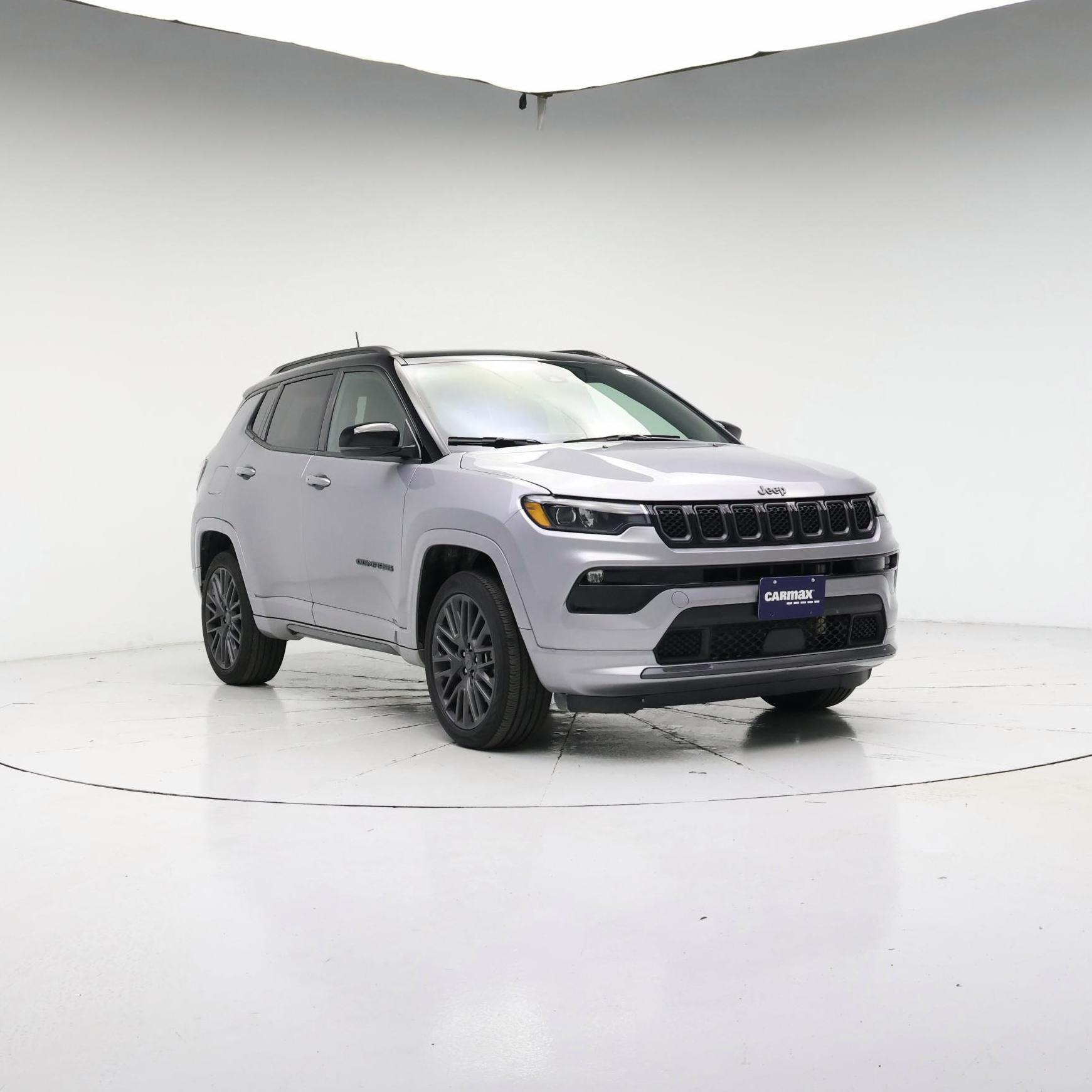 Silver 2024 Jeep Compass SUV / Crossover Four-Wheel Drive Automatic