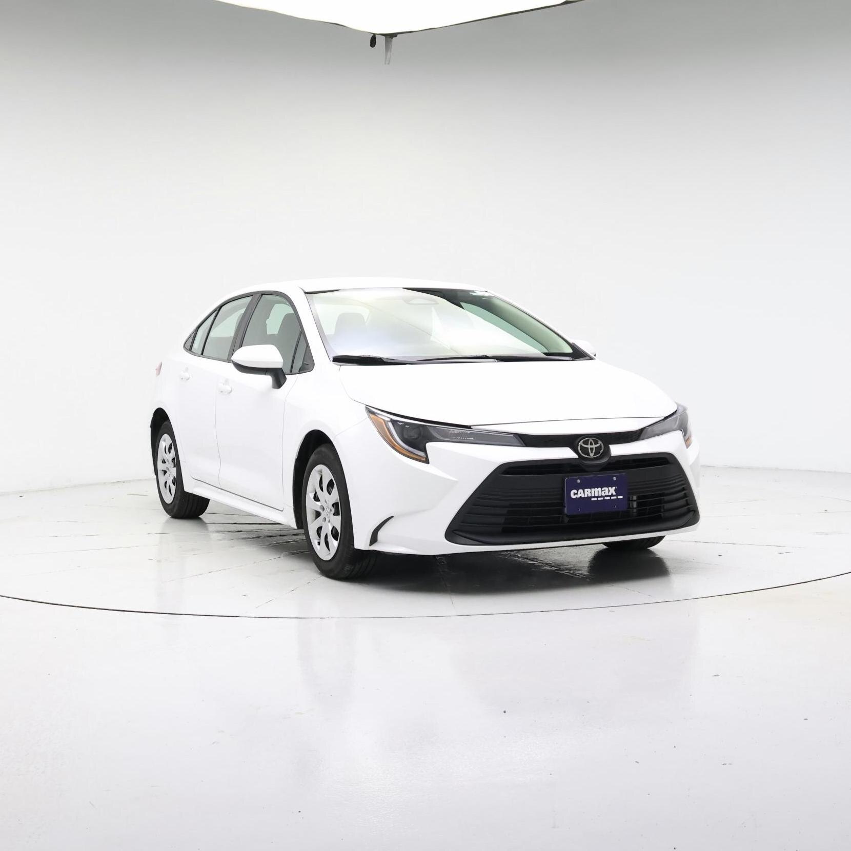 White 2026 Toyota Corolla Sedan Front-Wheel Drive Automatic