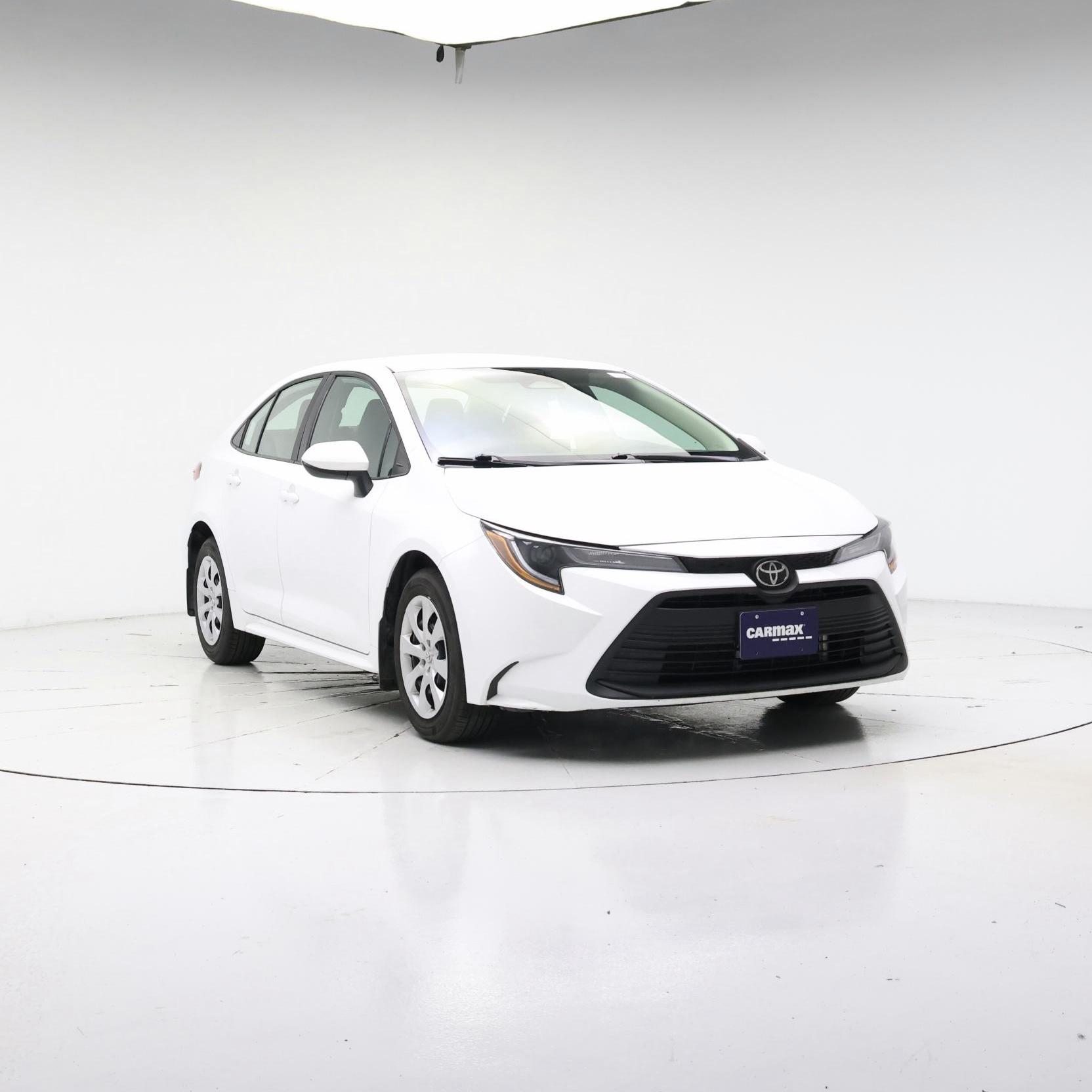White 2026 Toyota Corolla Sedan Front-Wheel Drive Automatic