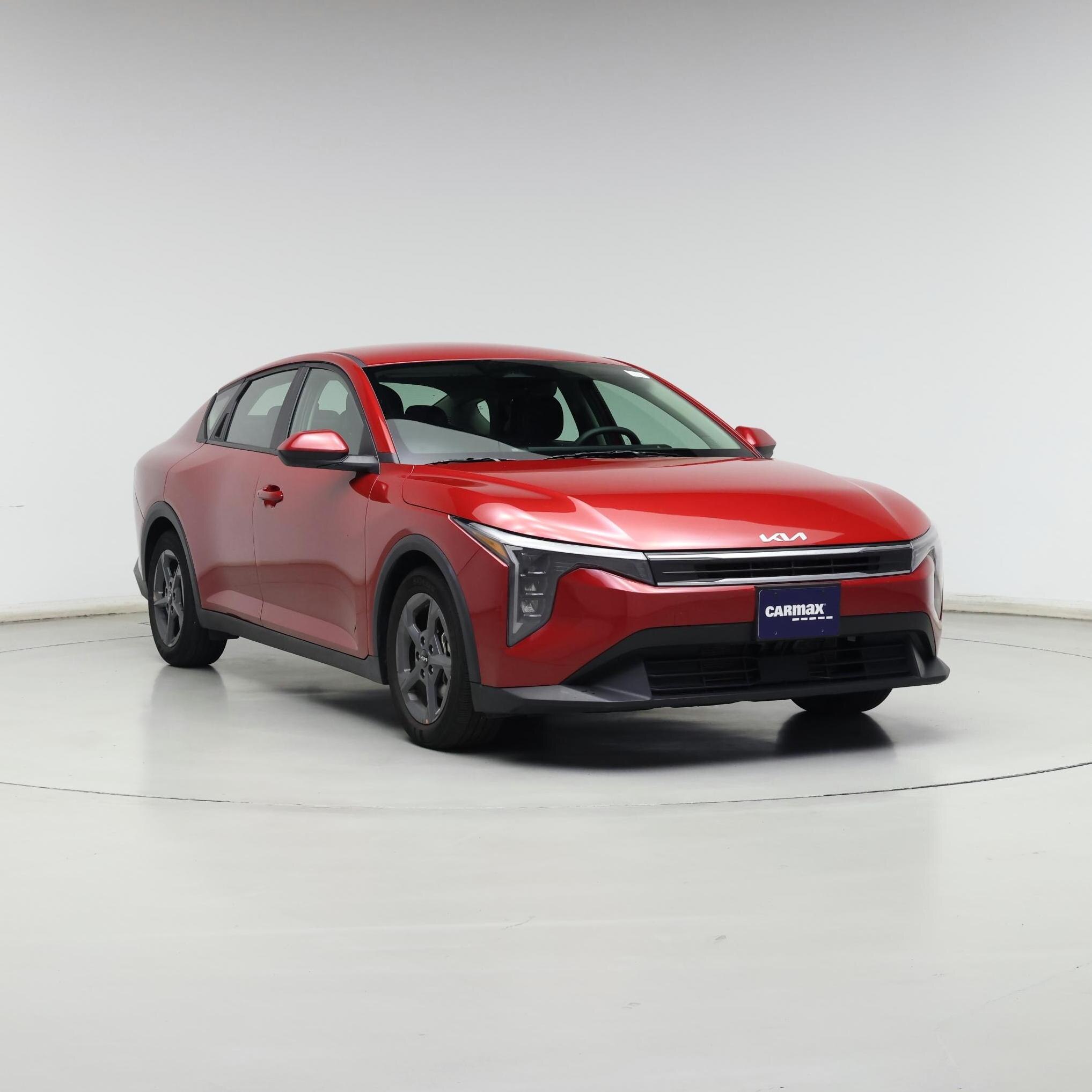 Red 2025 Kia K4 Sedan Front-Wheel Drive Automatic