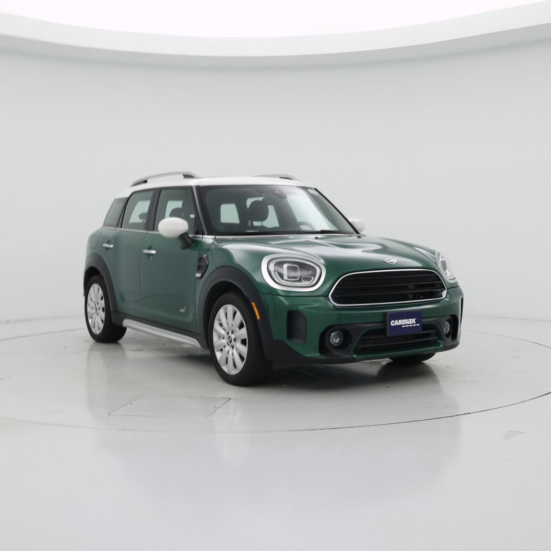 Green 2022 MINI Countryman SUV / Crossover All-Wheel Drive Automatic