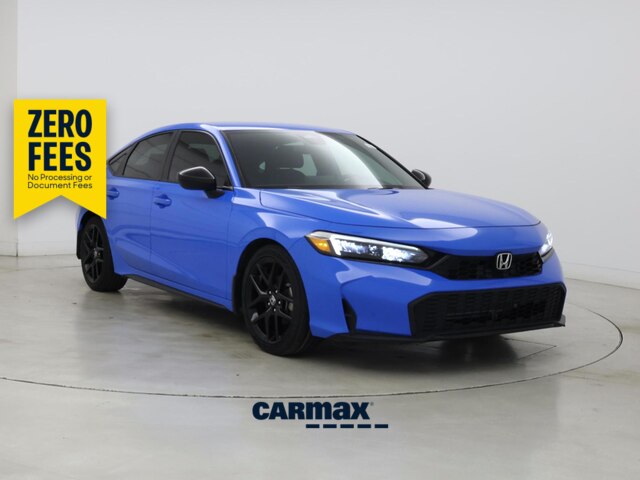 Blue 2025 Honda Civic Hatchback Hatchback Front-Wheel Drive Automatic