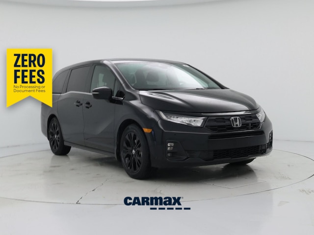 Black 2025 Honda Odyssey Minivan Front-Wheel Drive Automatic