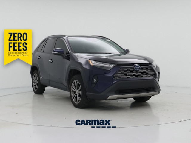 Blue 2024 Toyota RAV4 Hybrid SUV / Crossover All-Wheel Drive Automatic