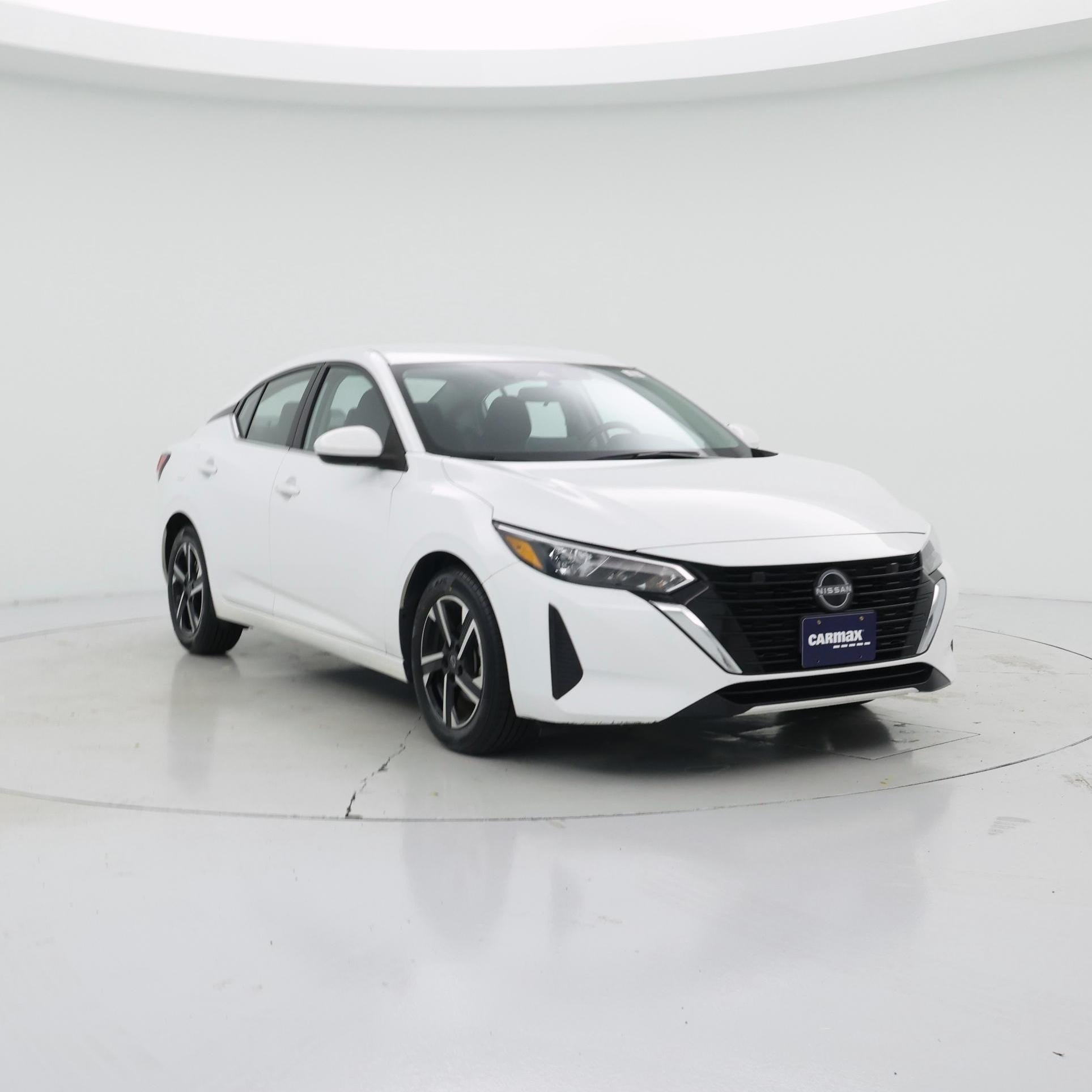 White 2025 Nissan Sentra Sedan Front-Wheel Drive Automatic