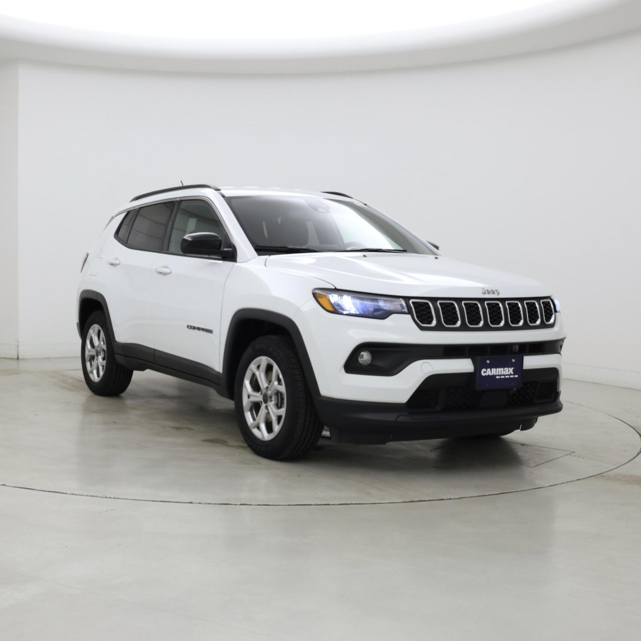 White 2025 Jeep Compass SUV / Crossover Four-Wheel Drive Automatic