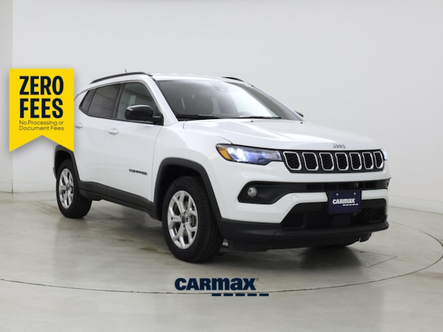 White 2025 Jeep Compass SUV / Crossover Four-Wheel Drive Automatic