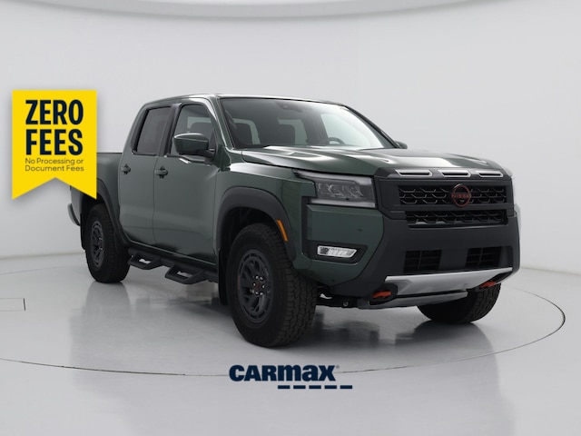Green 2026 Nissan Frontier Pickup Truck Four-Wheel Drive Automatic