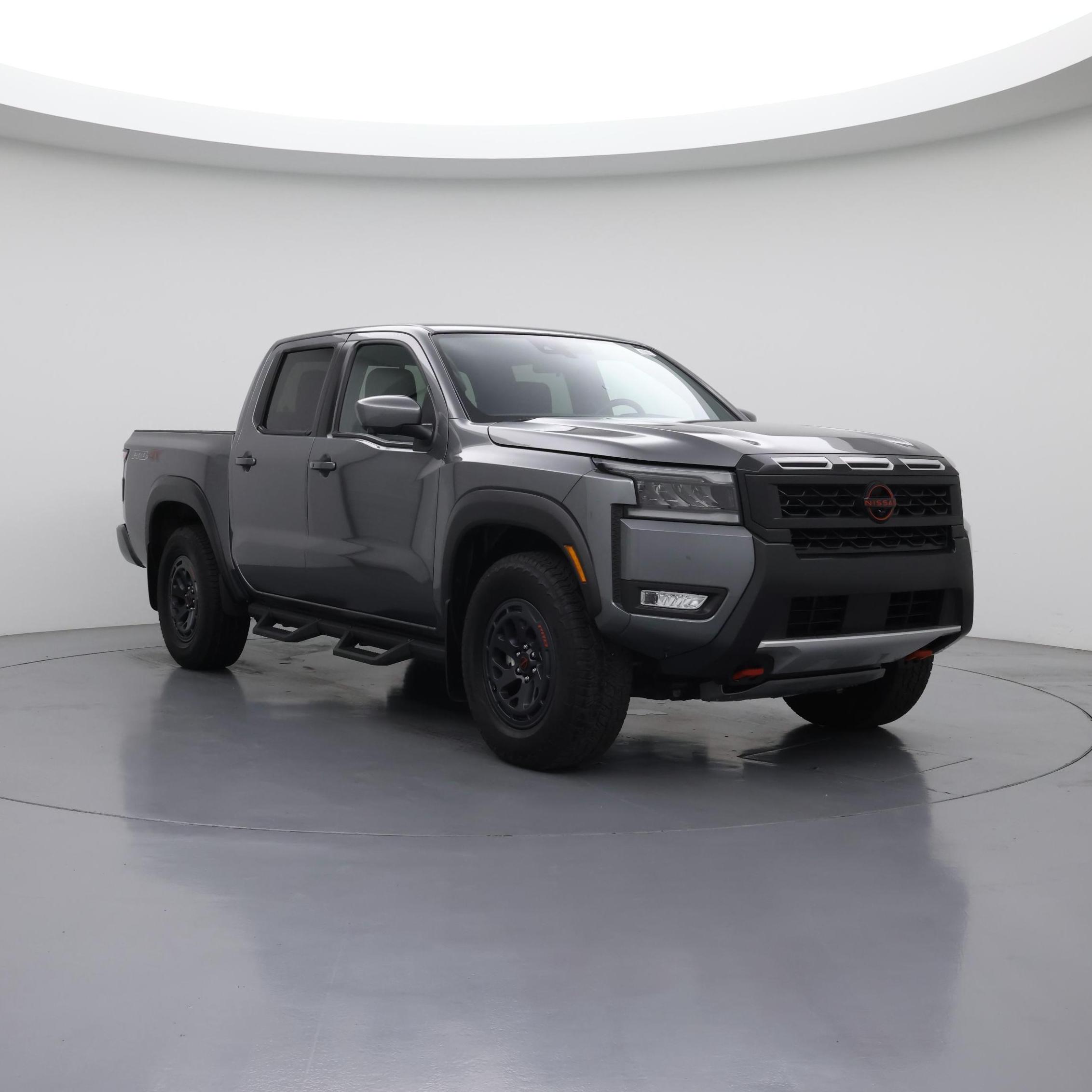 Gray 2026 Nissan Frontier Pickup Truck Four-Wheel Drive Automatic