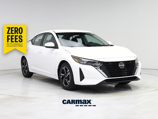 White 2024 Nissan Sentra Sedan Front-Wheel Drive Automatic