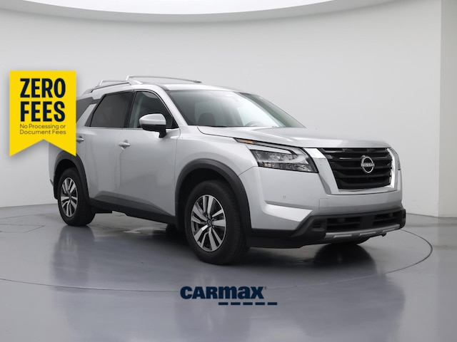 Silver 2025 Nissan Pathfinder SUV / Crossover Front-Wheel Drive Automatic
