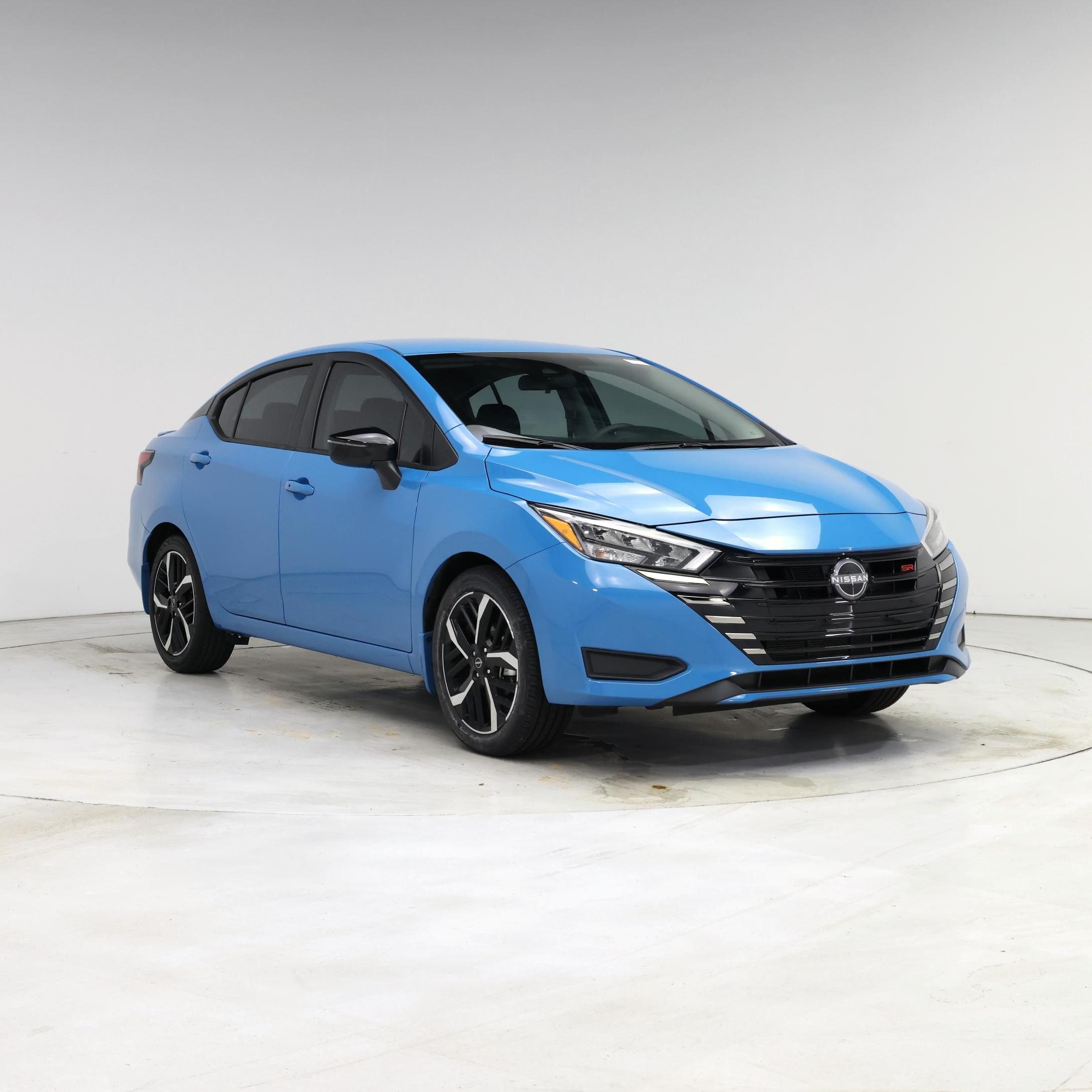 Blue 2025 Nissan Versa Sedan Front-Wheel Drive Automatic