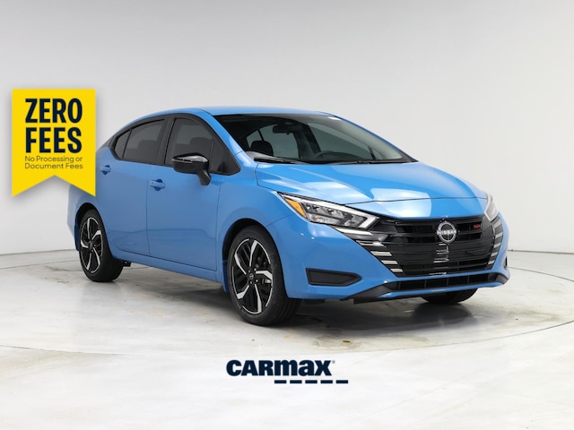 Blue 2025 Nissan Versa Sedan Front-Wheel Drive Automatic