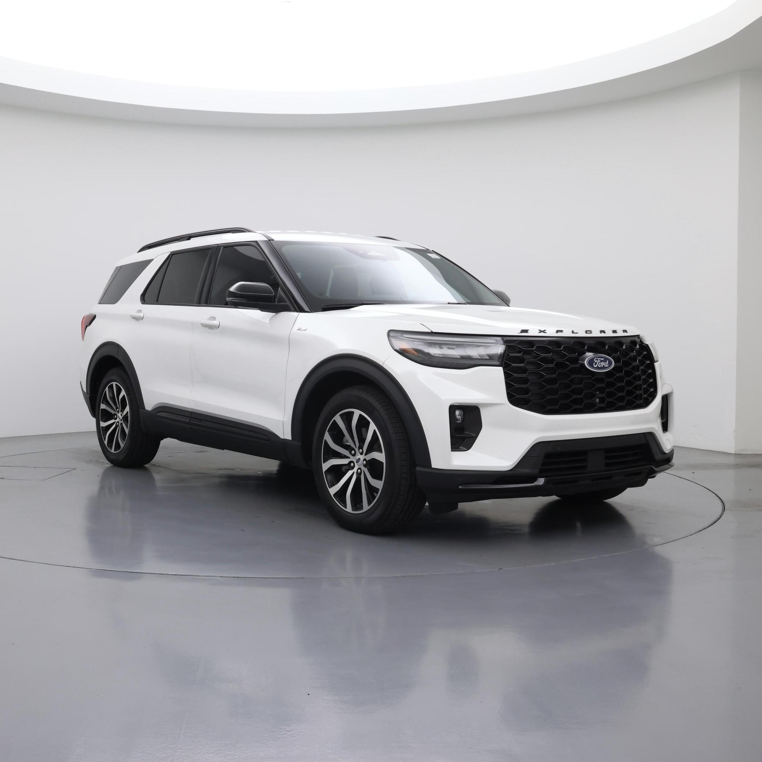 White 2025 Ford Explorer SUV / Crossover Rear-Wheel Drive Automatic