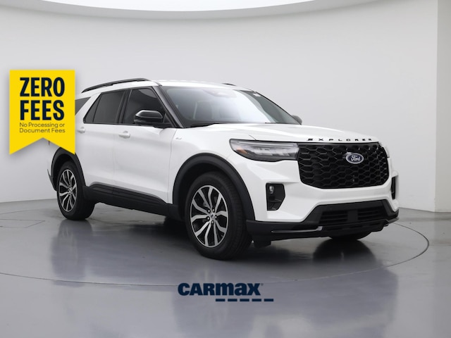 White 2025 Ford Explorer SUV / Crossover Rear-Wheel Drive Automatic
