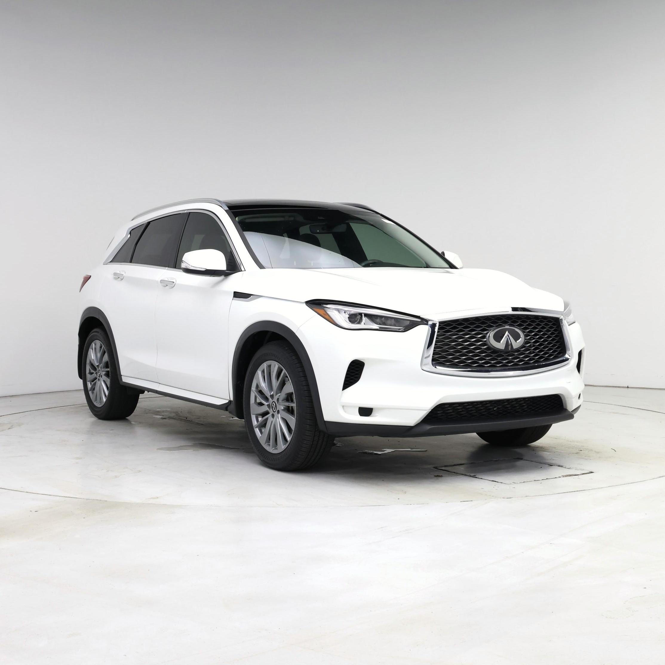 White 2024 INFINITI QX50 SUV / Crossover Front-Wheel Drive Automatic