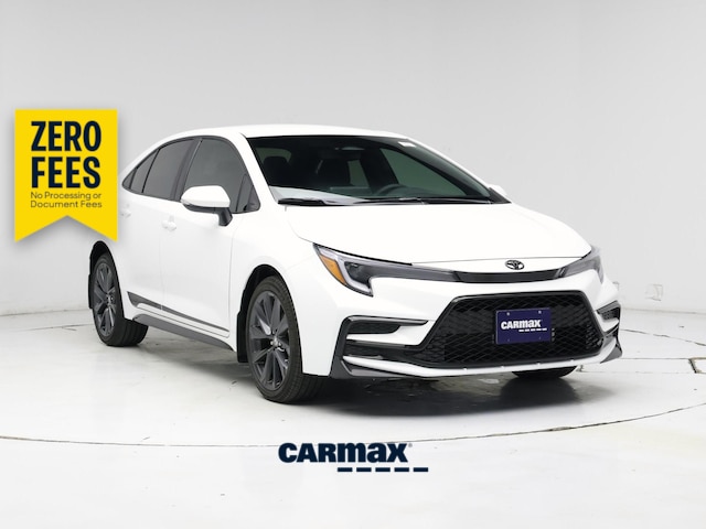 White 2026 Toyota Corolla Sedan Front-Wheel Drive Automatic