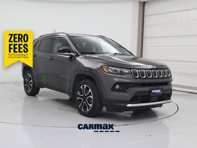 Gray 2022 Jeep Compass SUV / Crossover Four-Wheel Drive Automatic