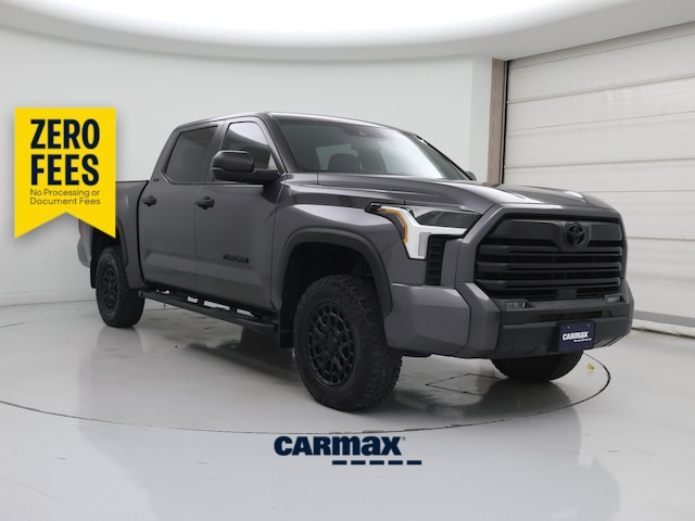 Gray 2025 Toyota Tundra Pickup Truck Four-Wheel Drive Automatic