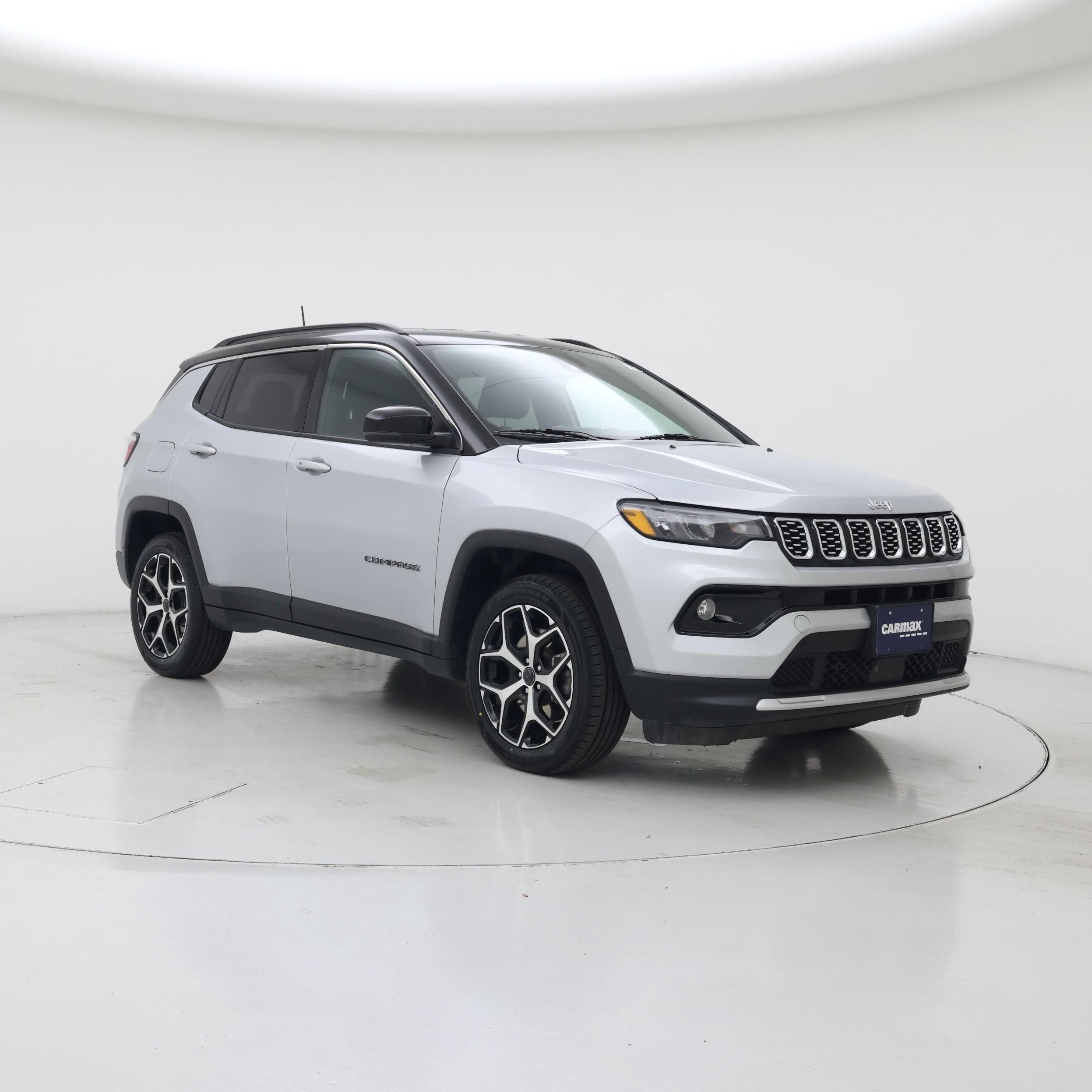 Silver 2025 Jeep Compass SUV / Crossover Four-Wheel Drive Automatic